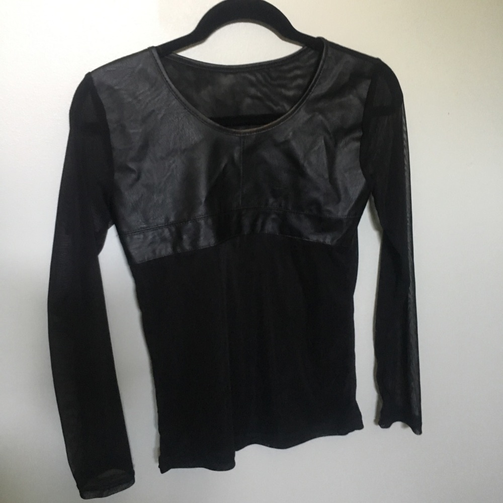 Black long sleeve shirt